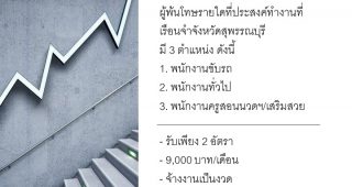 รับสมัครงานผู้พ้นโทษ ตามโครงการคืนคนดีสู่สังคม